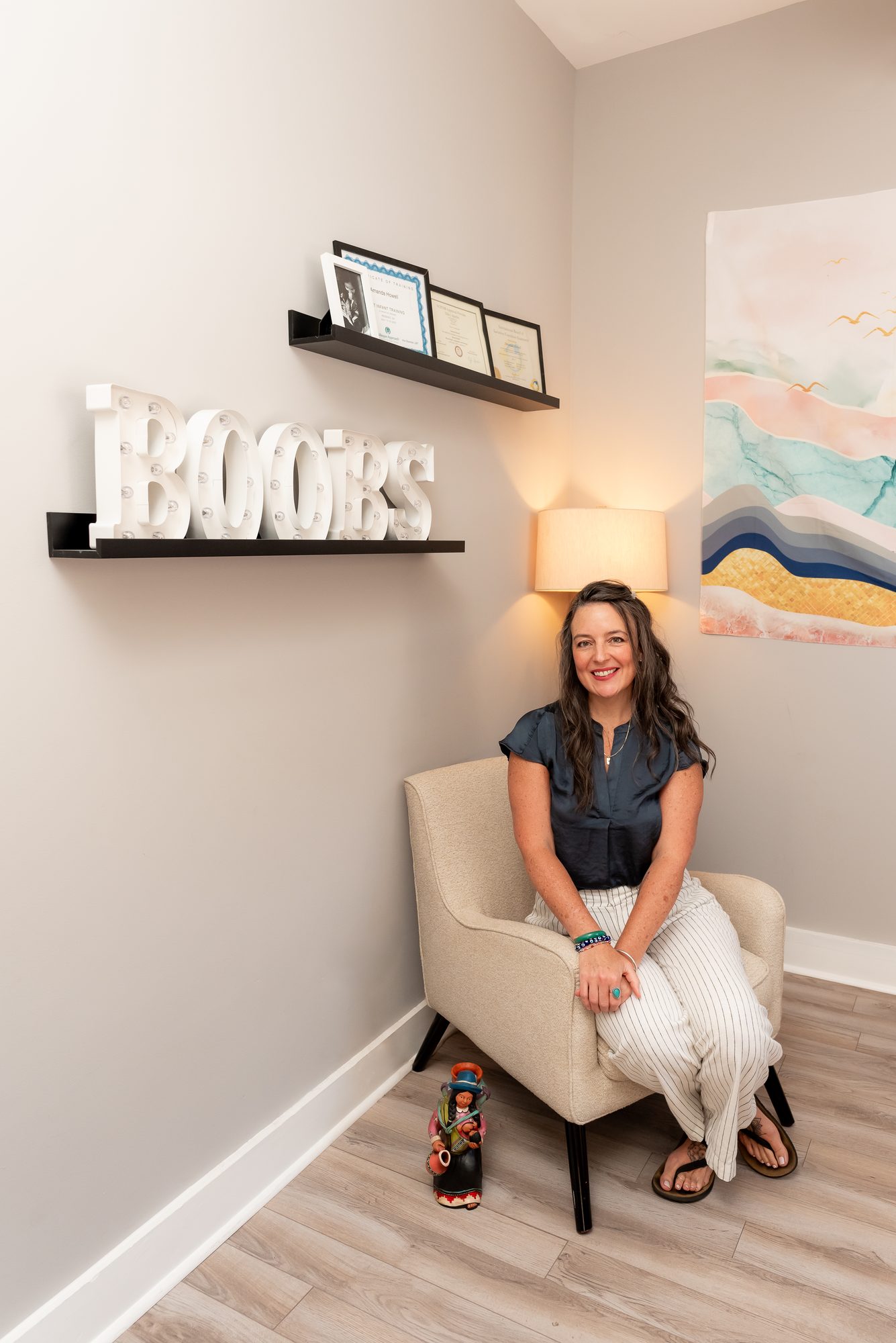 Portrait of Amanda Howell, IBCLC.